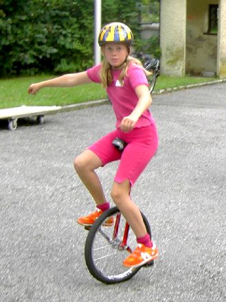 Einradfahrer