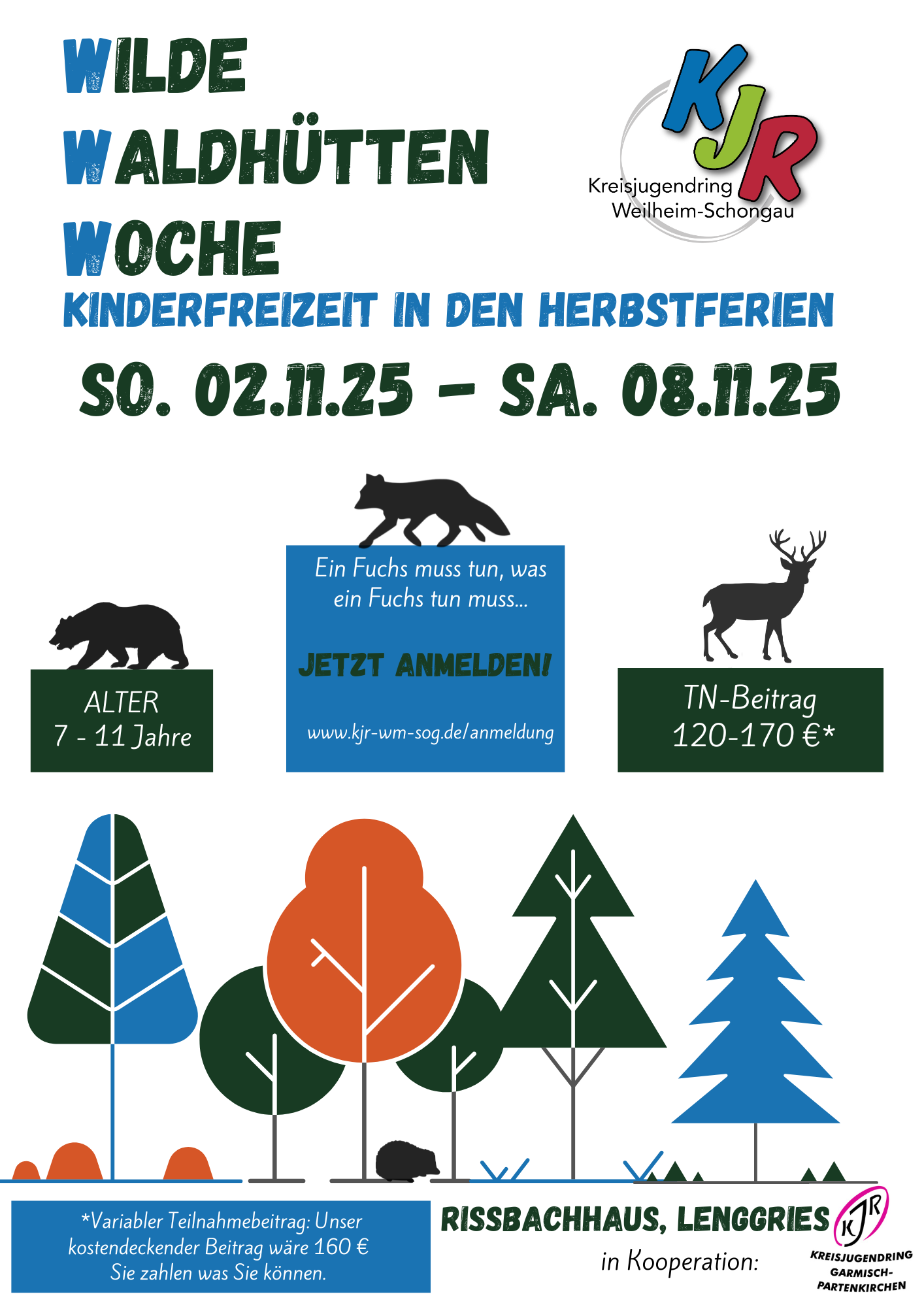2025 Wilde Waldhütten Woche A4