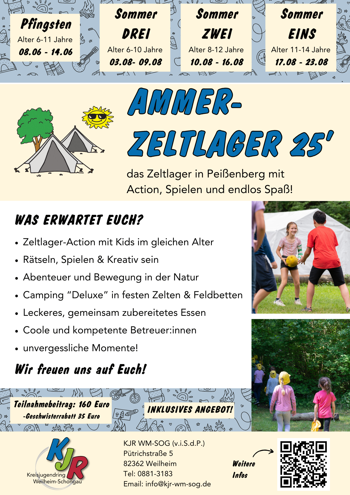 25 Ammer Blau